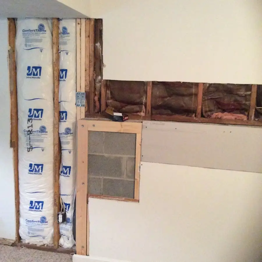 Wall insulation replacement during Odor Removal & Deodorization in Edmonds